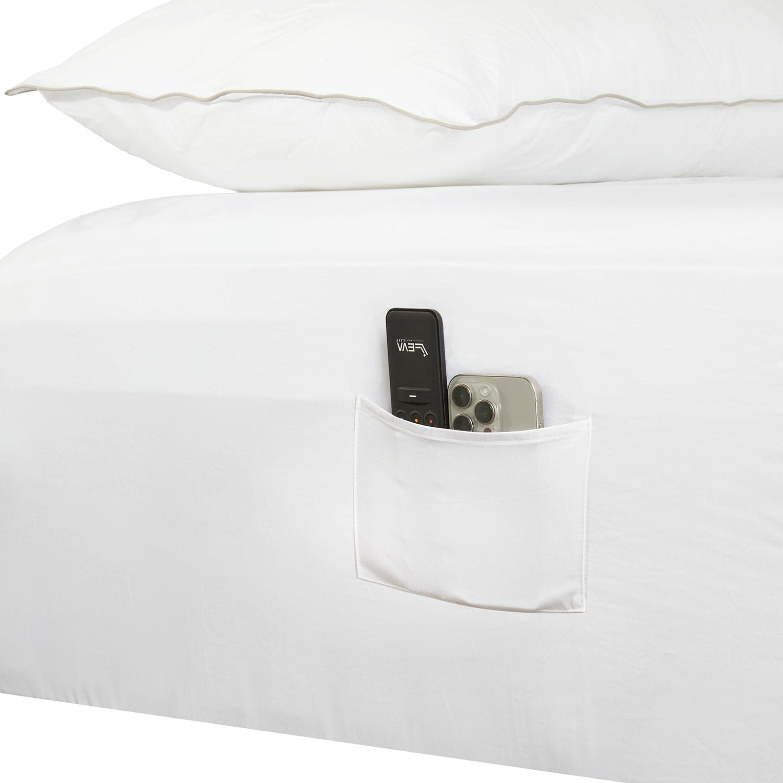 Alpine Pure Cotton Adjustable Bed Sheet Set