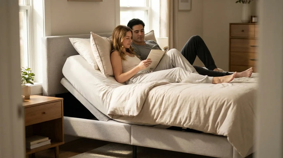Small Bedroom Adjustable Bed: Twin & Twin XL Sizes