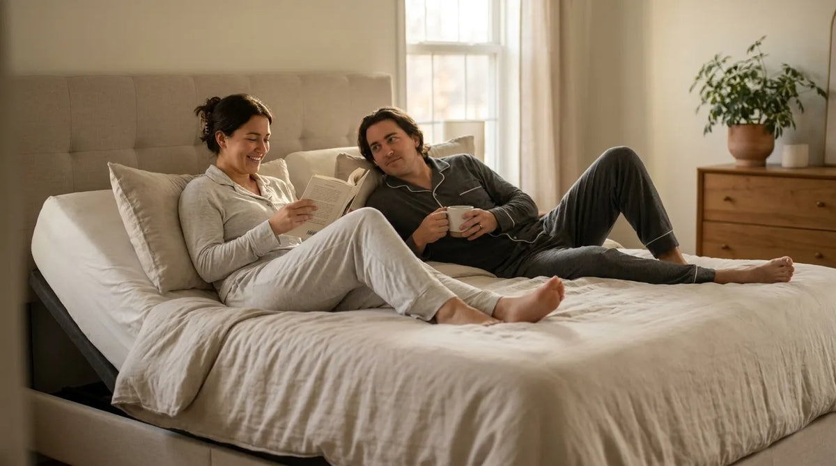 Split Queen Bed: Independent Adjustability for Couples