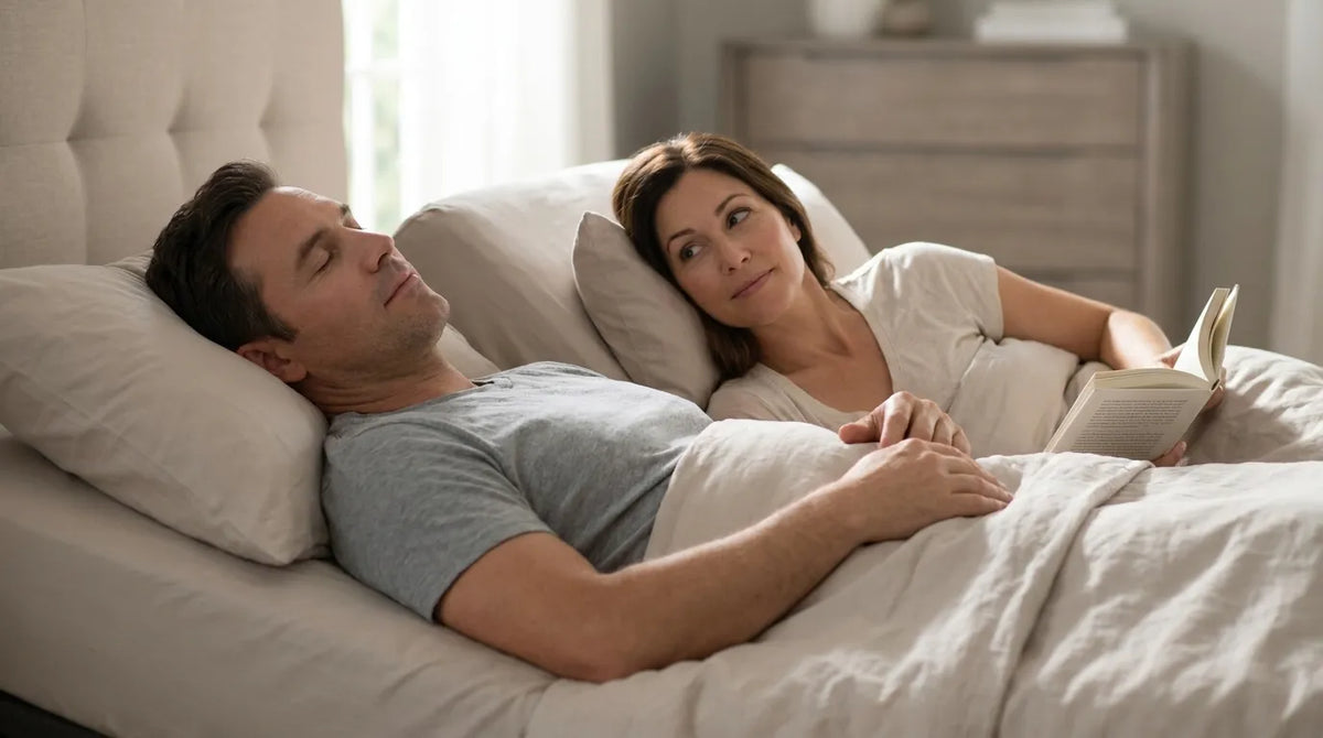 Partner Snores? Your Adjustable Base Solution, Step by Step