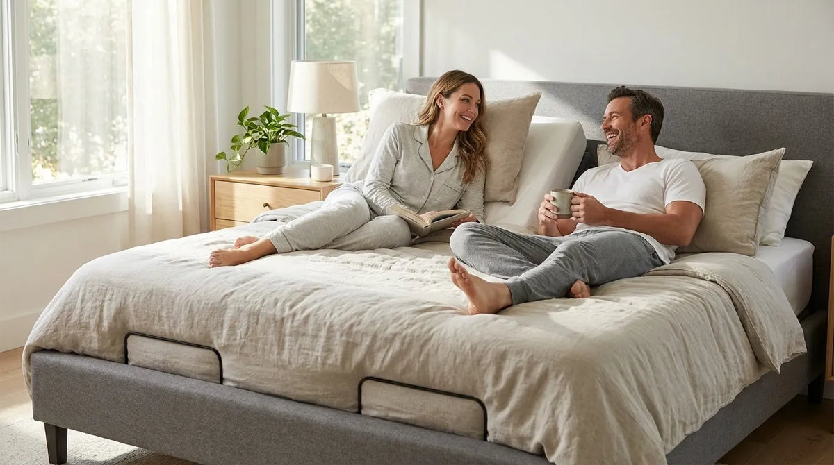 Split Adjustable Beds for Couples: End Sleep Divorce