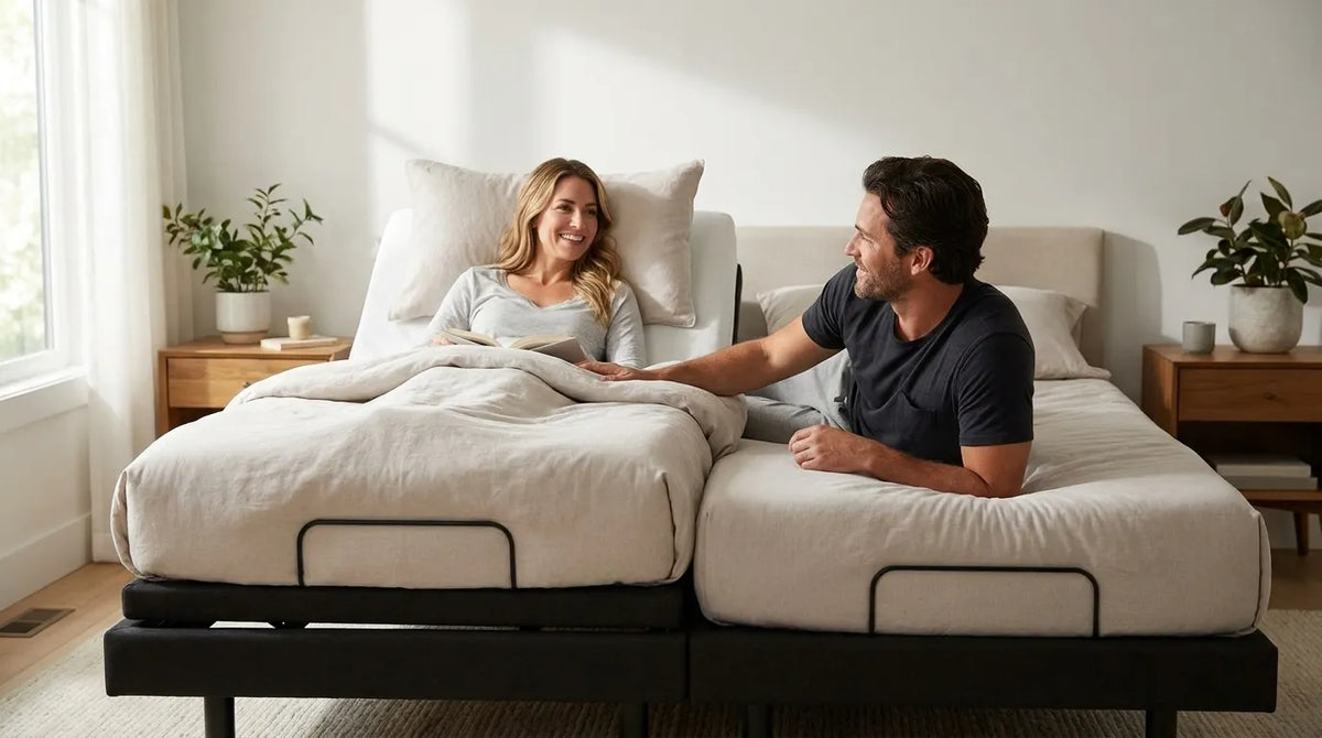 Couples Sleep Technology: The Complete Adjustable Bed Guide