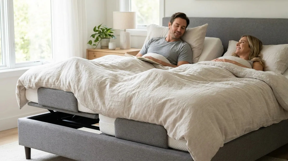 Adjustable Beds for Couples & Sleep Apnea Relief